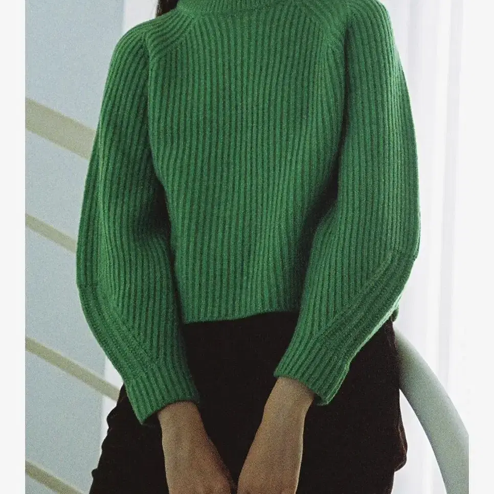 얼바닉30 니트 Greenery Knit (Apple Green)