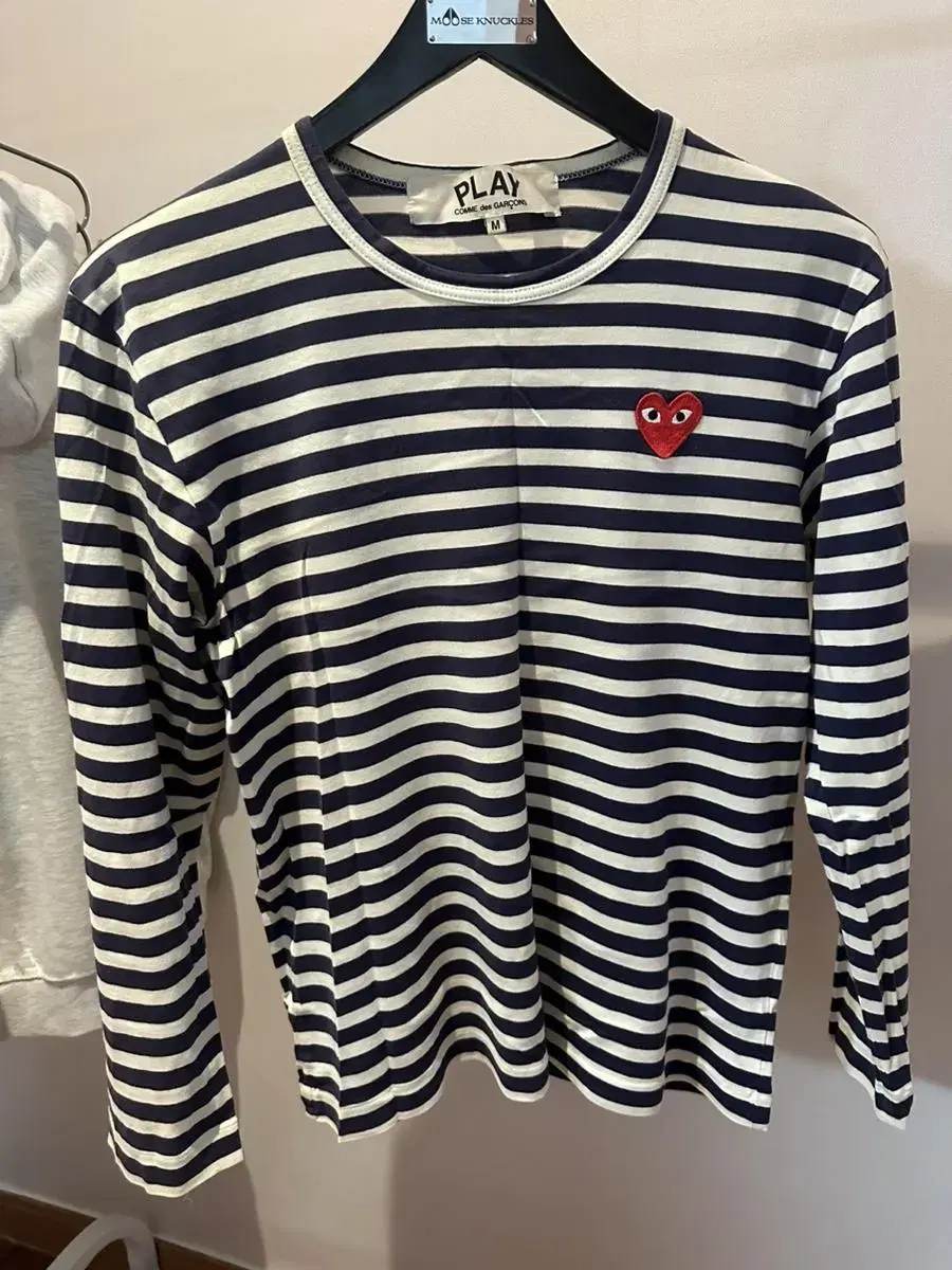 Comme des Garçons Striped Border Tee M