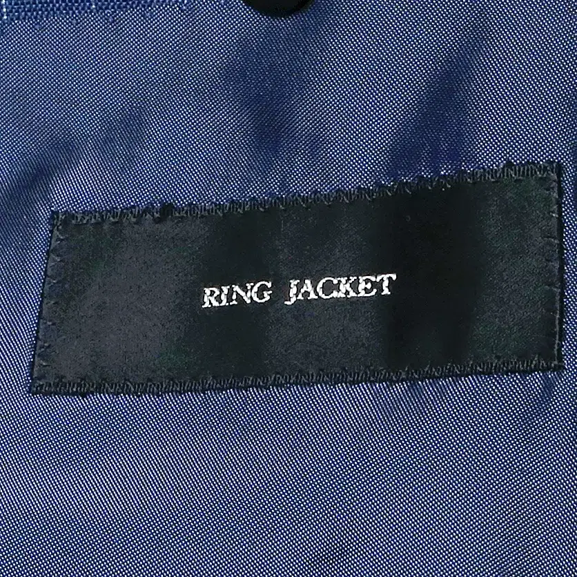 링자켓 [Ring Jacket] 이탈리아 스타일 블랙 라벨 싱글 수트