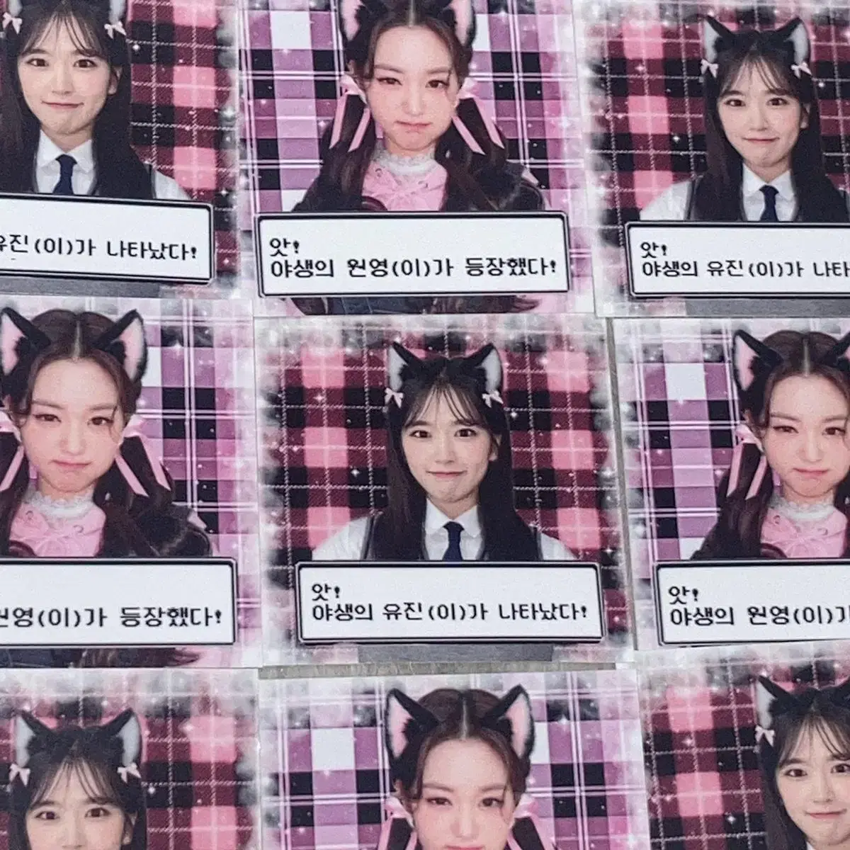 [sells] ive jang wonyoung purikura unofficial goods sticker hi guys