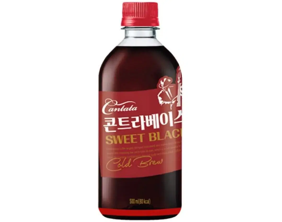 칸타타 콘트라베이스 콜드브루 스위트블랙 500ml 24개 커피