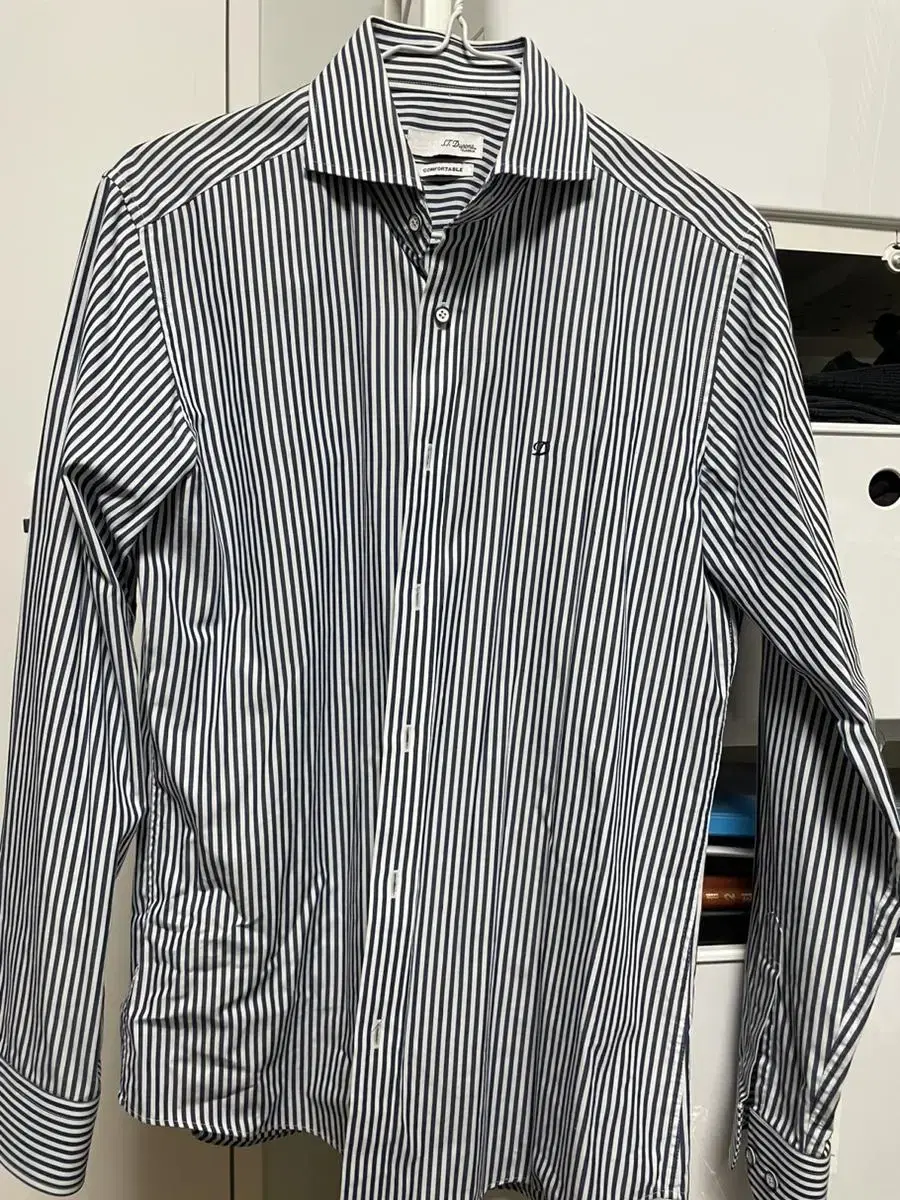 Dupont Dupont Check Shirt Men's Slim 95 Size