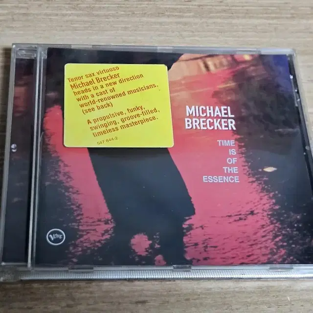 MichaelBrecker-Time Is Of The Essence cd