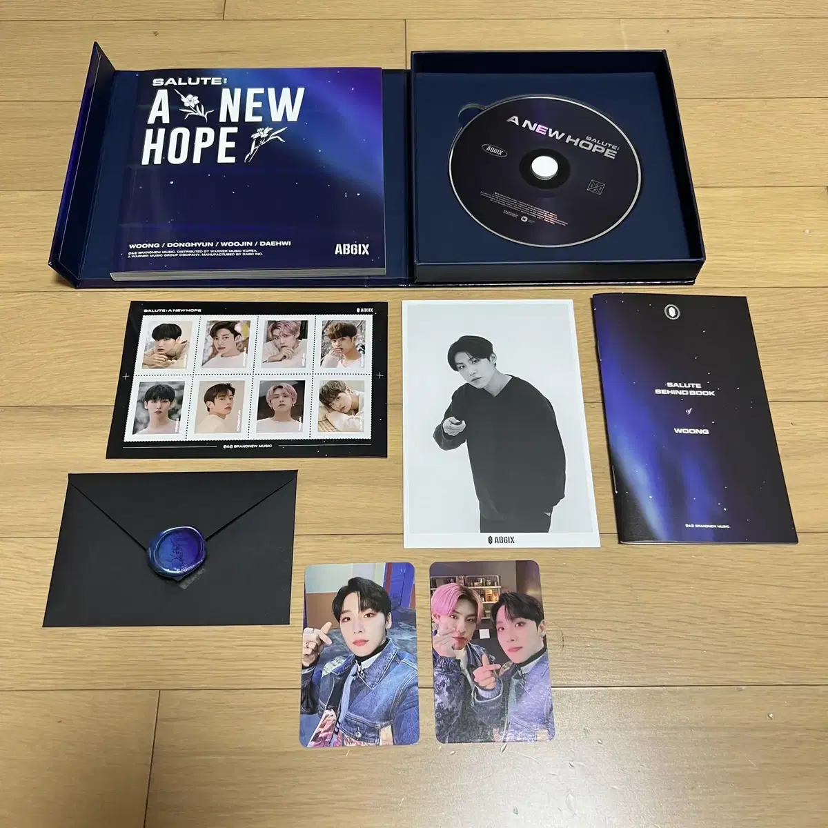 에이비식스 세 번째 EP 리패키지 [A NEW HOPE] 세트