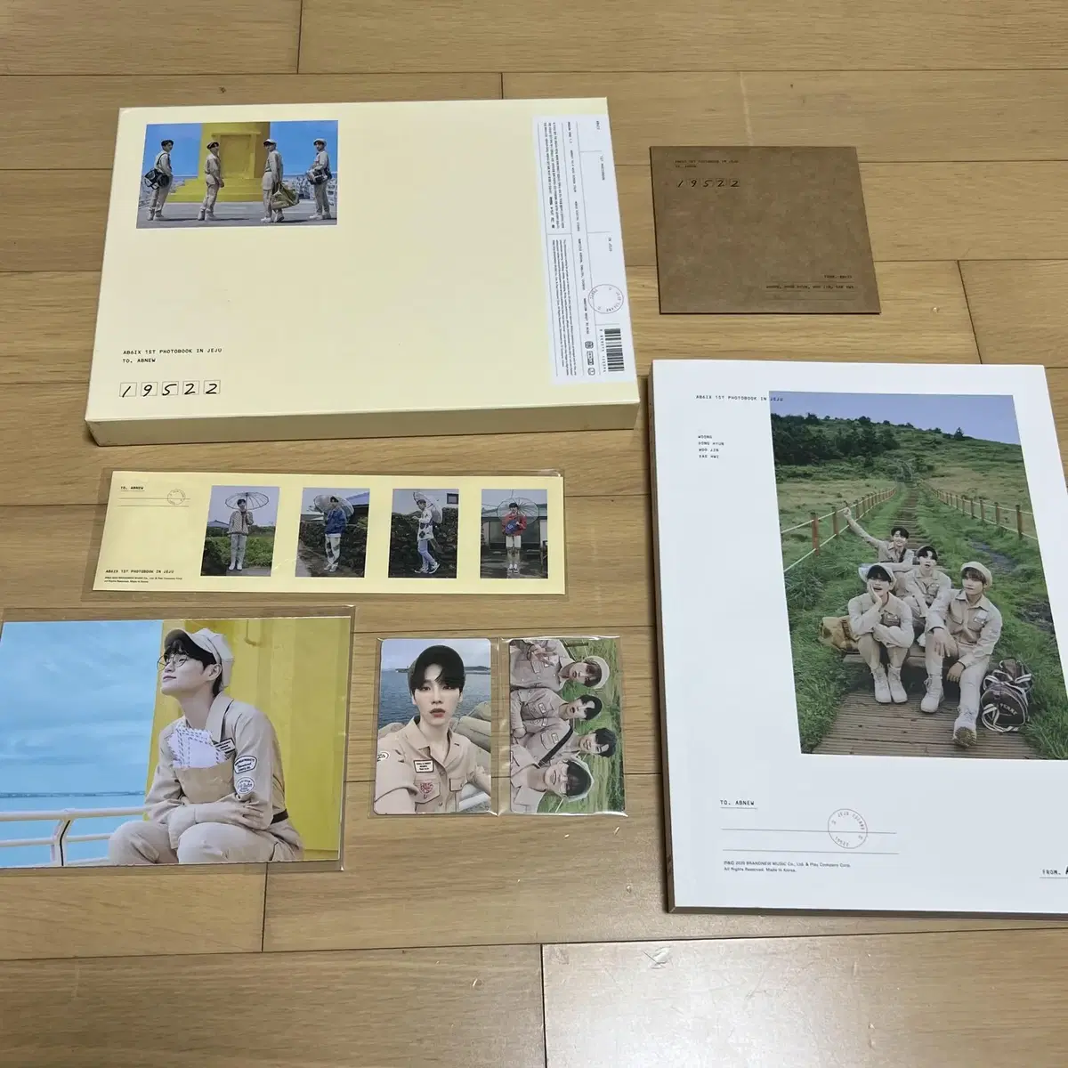 ab6ix first photobook in jeju