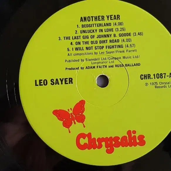 영국원반/Leo Sayer LP