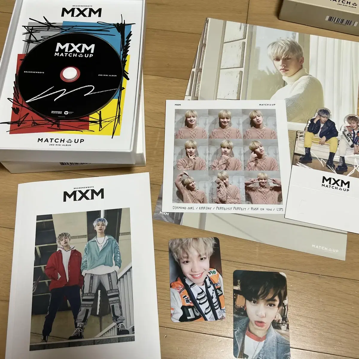 MXM 정규 1집, 미니앨범 2집 SET