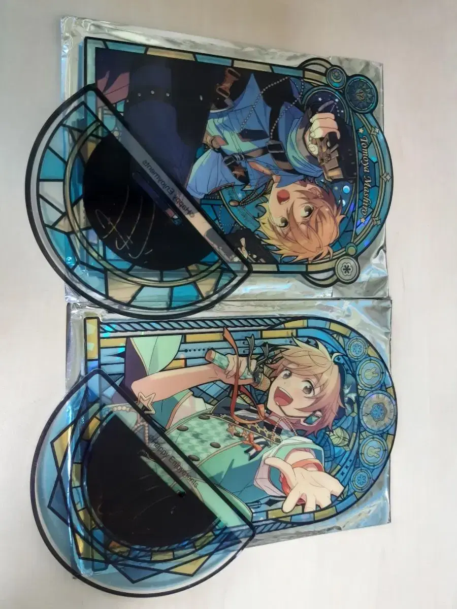 Ansta Tomoya Stained Glass acrylic Part 2 and 3