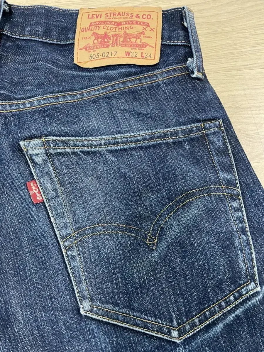 LVC Big E Selvedge 505-0217 Size 29 Domestic Edition, Socked!