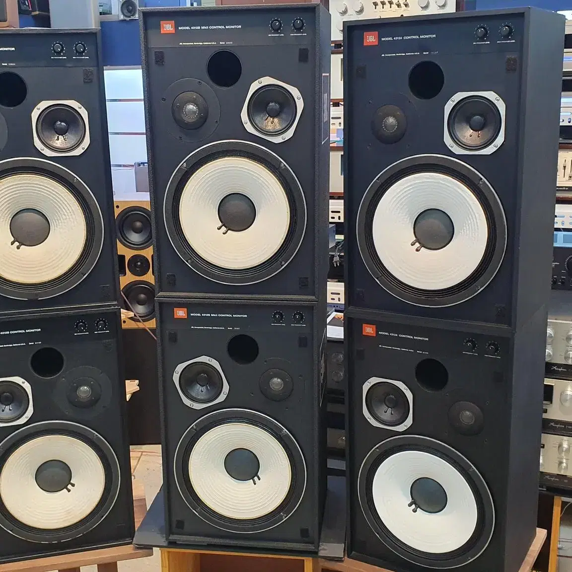 JBL 4312B스피커/JBL 4312A스피/JBL4312MK2 민트급