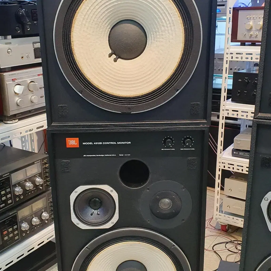 JBL 4312B스피커/JBL 4312A스피/JBL4312MK2 민트급