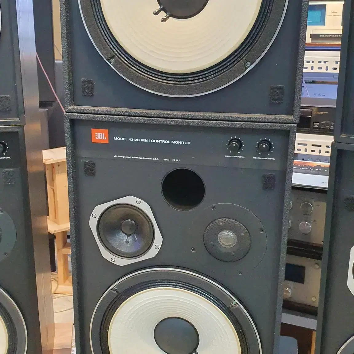 JBL 4312B스피커/JBL 4312A스피/JBL4312MK2 민트급