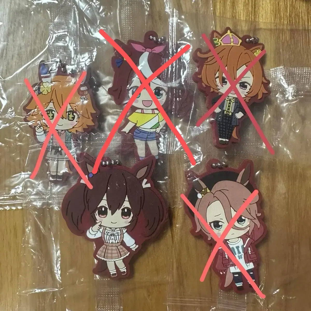 Unsealed Umamusume Rubber Strap