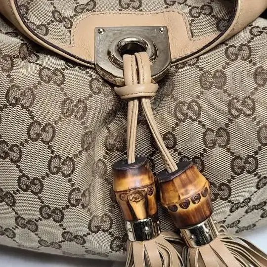 GUCCI 구찌  뱀부 인디백  토드 앤 숄더백