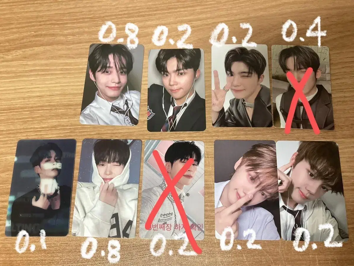 ZB1 photocard 2000 WTS