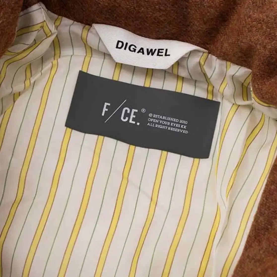 DIGAWEL x F/CE 콜라보 패딩