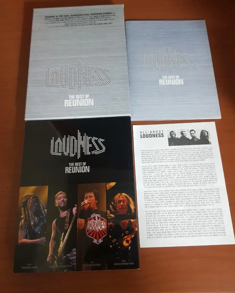 헤비메탈 Loudness 2cd+dvd 헤비메틀 록씨디 Rockcd 일음