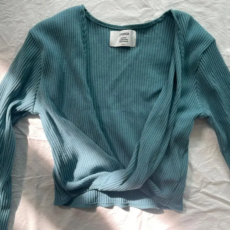 vintage mint crop top