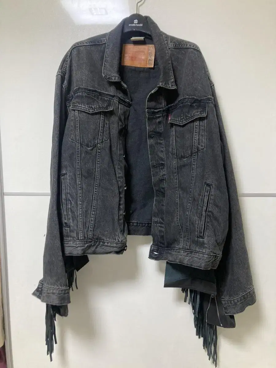 Vetements x Levi's Black and Blue Jacket