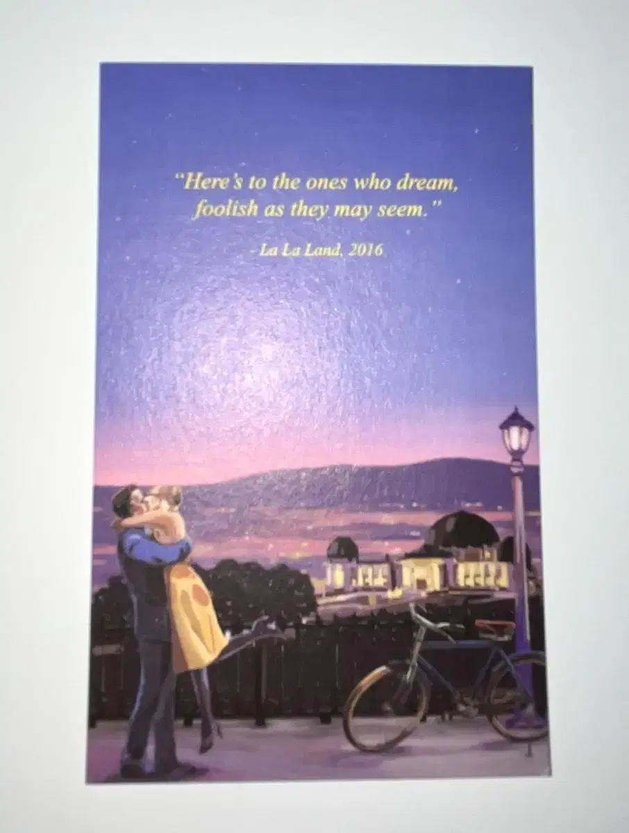 La La Land Merchandise Movie Mini postcard Photo Card Poster