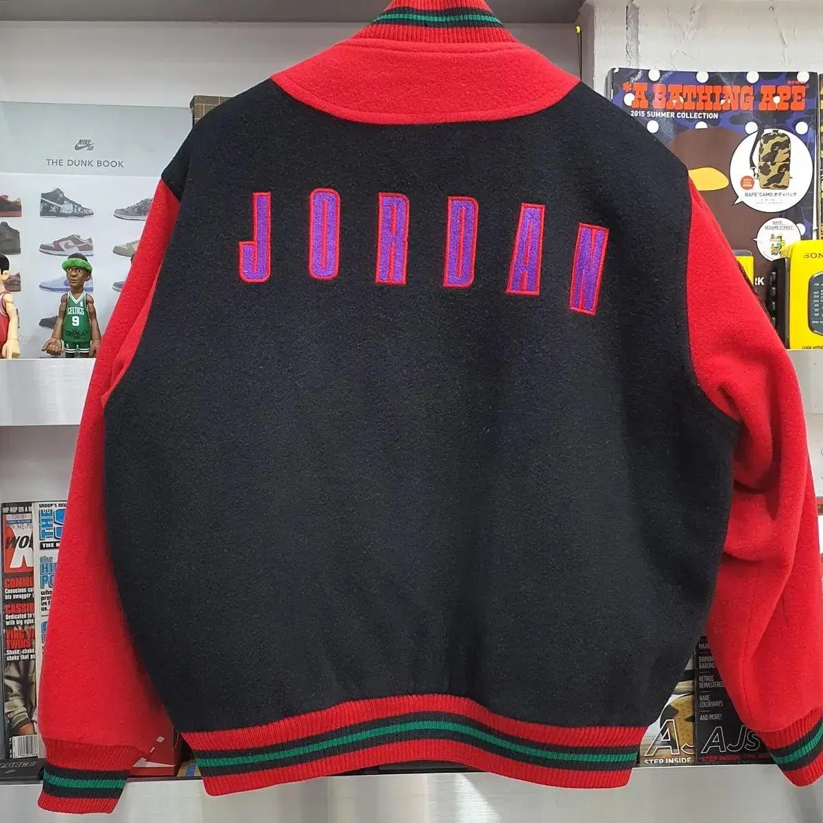 90s nike air jordan wool varsity jk 나이키