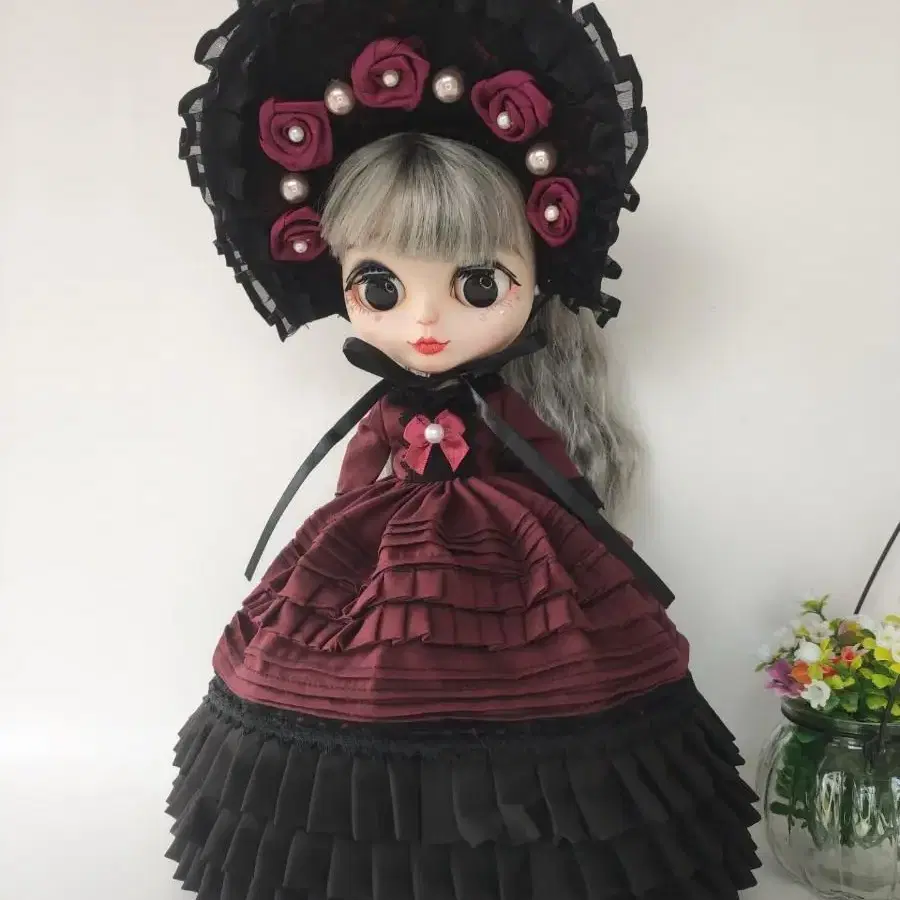 Blythe ob24 브라이스 bjd 인형용 분홍색 드레스 판매