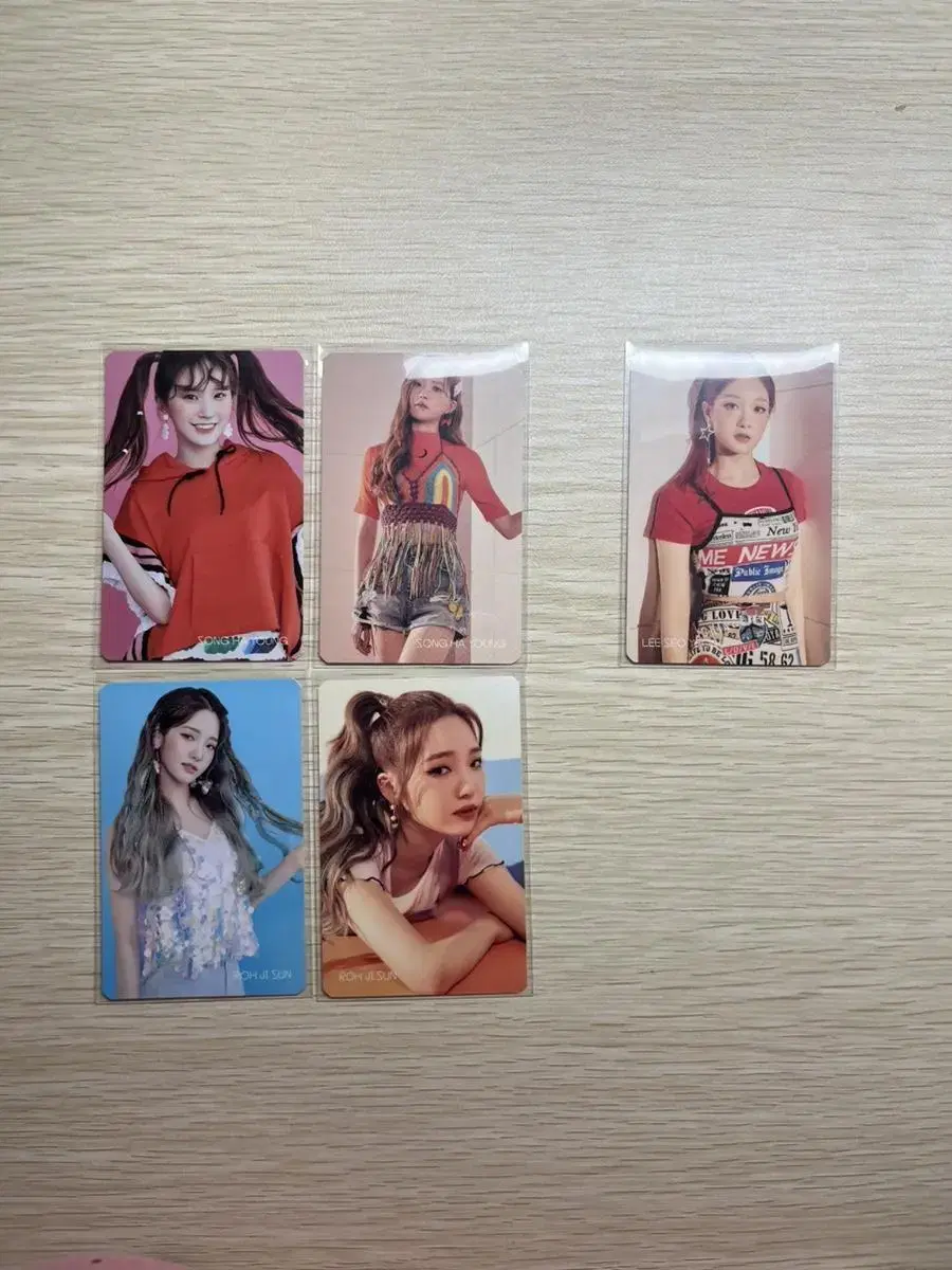 Fromis 9 Shibuya popup store photocard Photocard