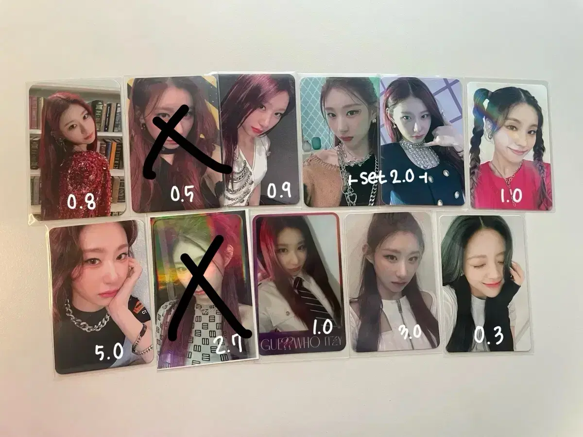 Enulable itzy itzy chaeryeong chaeryeong photocard wts