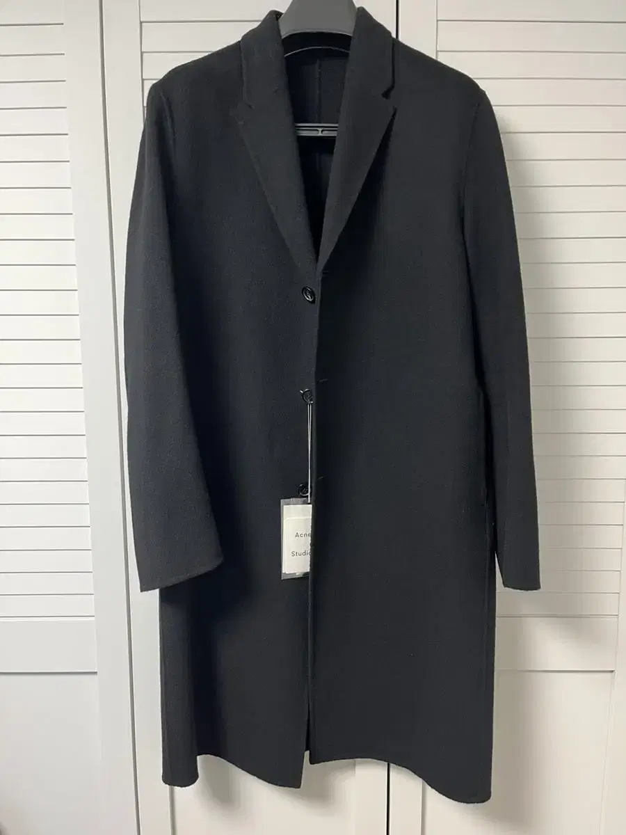 18fw arcane chad coat black 44