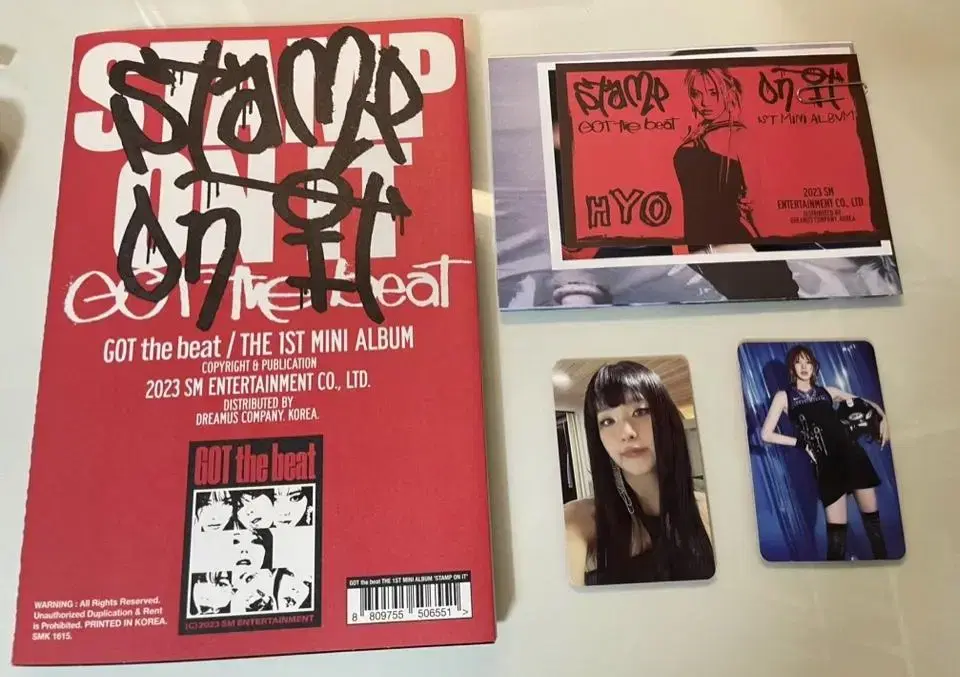 God the Beat Vol. 1 stamp on it album ( seulgi photocardO)