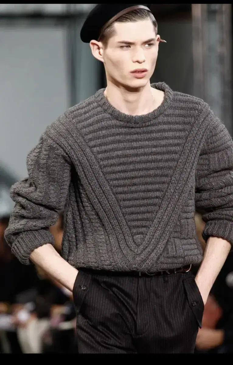 Louis Vuitton Camelhair Knit Minute