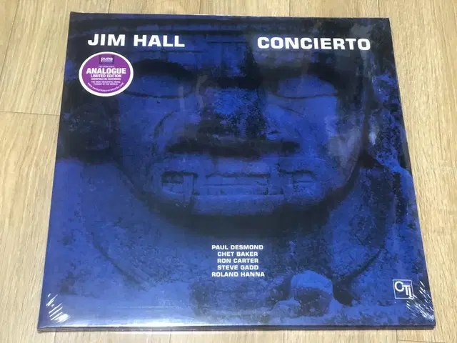 Jim Hall 짐 홀 Concierto LP 미개봉신품