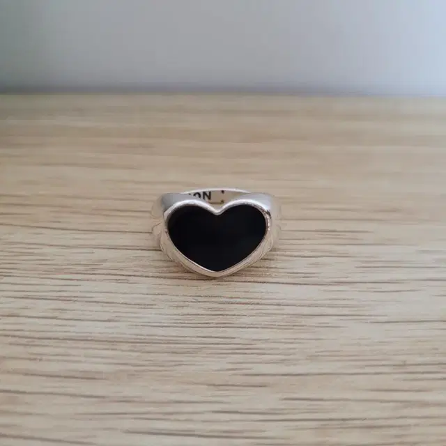 논논 하트반지, nonenon black love ring