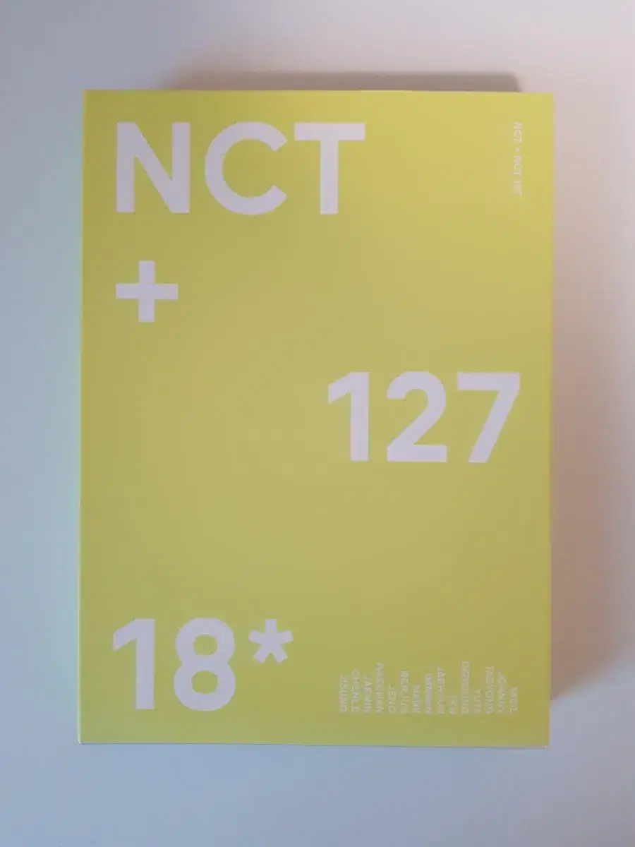 nct 2018 엔시티 2018 시즌그리팅 시그 분철 단체 윈윈