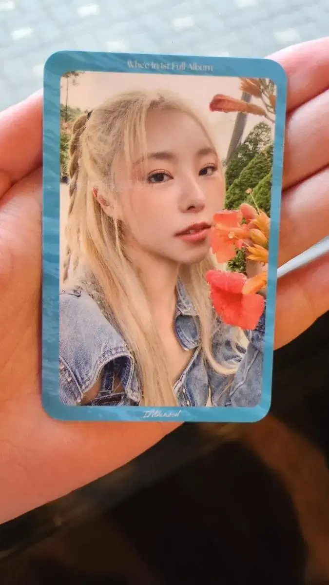 Mamamoo wheein broadcast Mini Fanmeeting photocard WTS