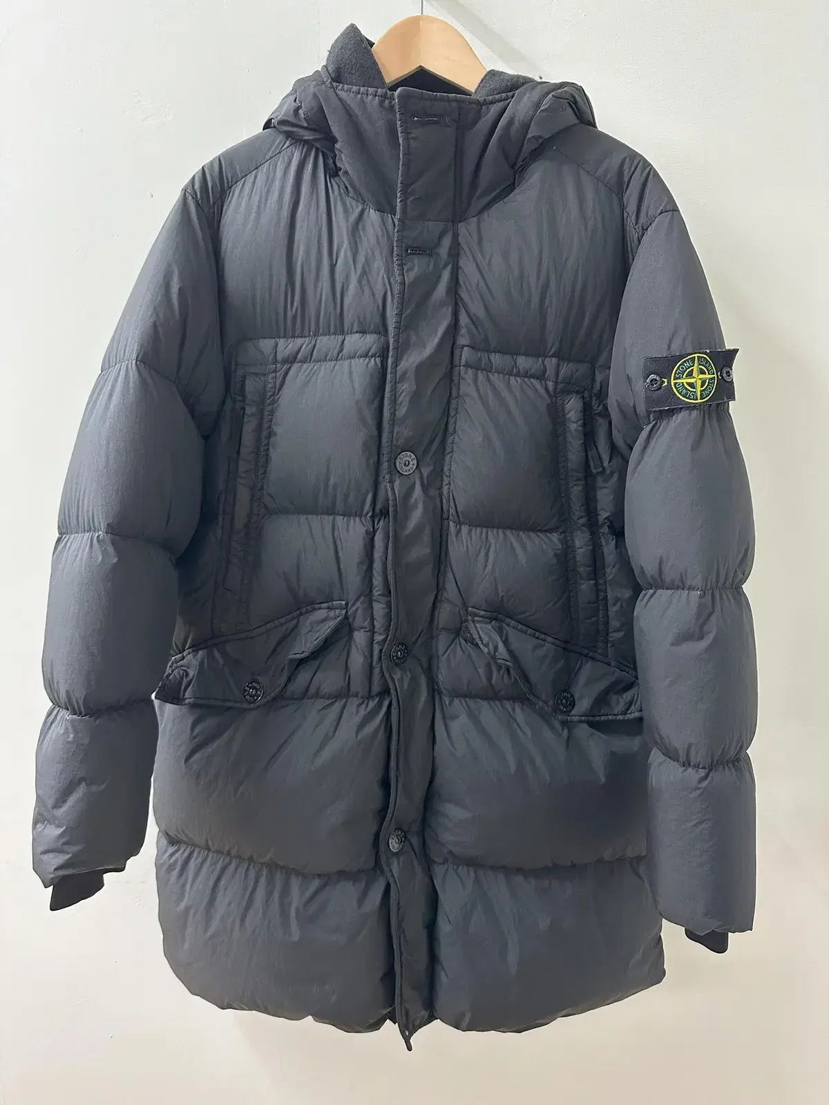 Stone Island Crinklapps Long Padded Black M (731570123)