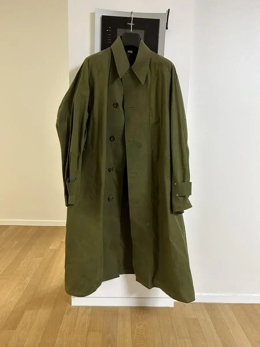 Gucci Oversized Waxed Coat