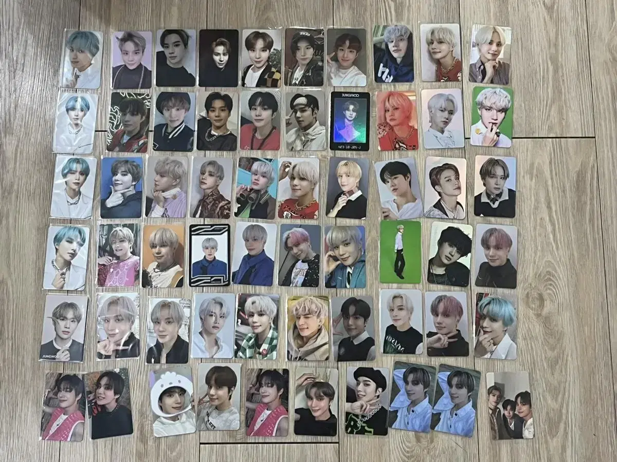 NCT jungwoo photocard bulk WTS