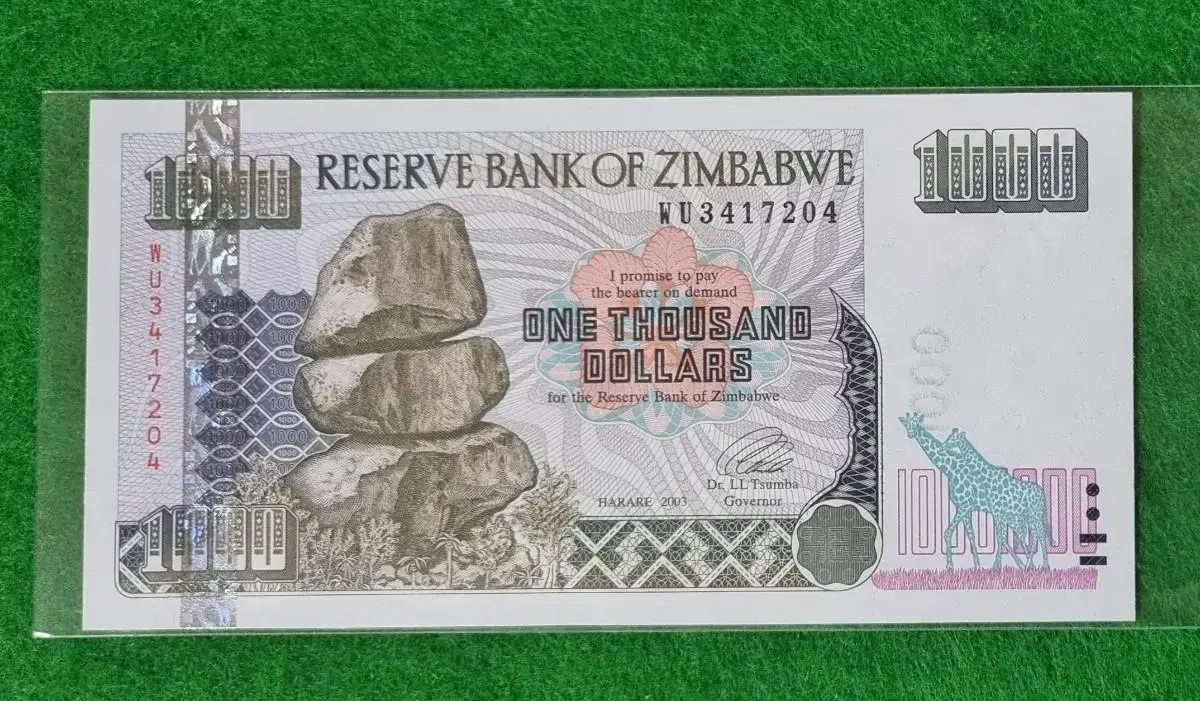 짐바브웨 1000달러 미사용 | 브랜드 중고거래 플랫폼, 번개장터