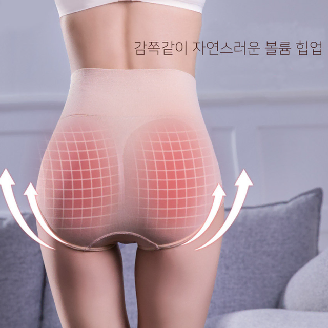 [무료배송]1+4허리보정 3D힙업팬티 뱃살커버 보정속옷 보정팬티 여성속옷