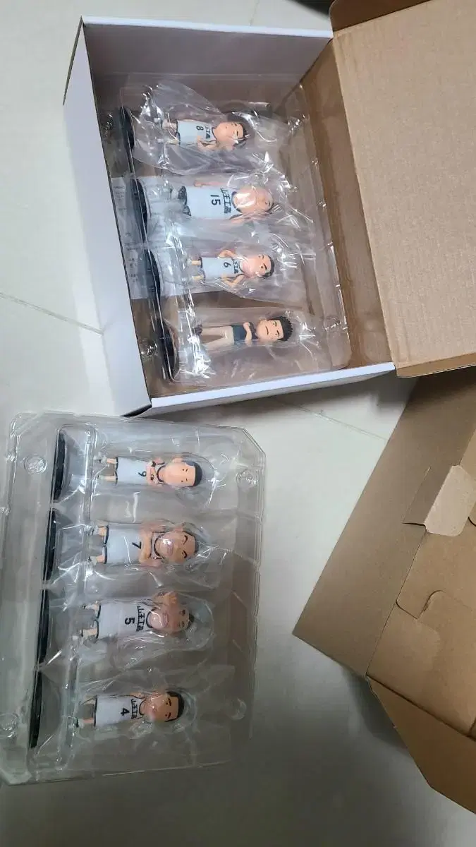 (Unsealed)SLAM DUNK King San SD Figures Full Set