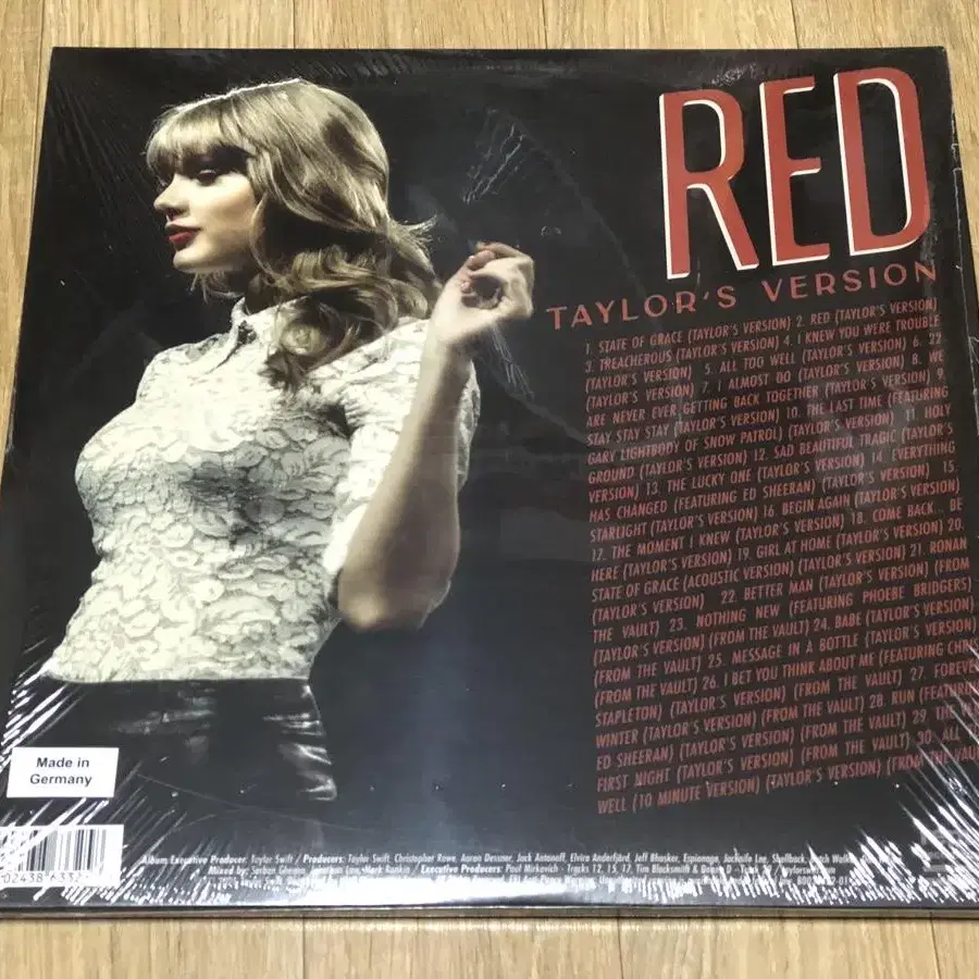 테일러 스위프트 Red Taylor's Version LP 미개봉신품