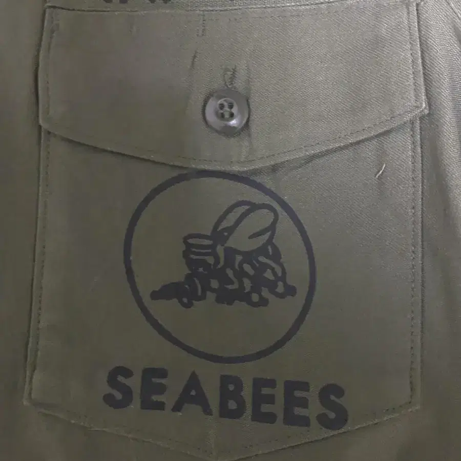 시비즈 Sea Bees OG-107유틸리티 셔츠 15.5X33