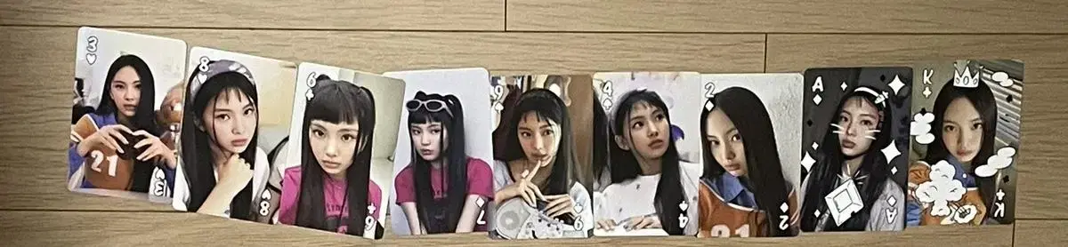 New Jeans season's greetings seasons greetings photocard minji haerin danielle hanni hyein Limited Edition