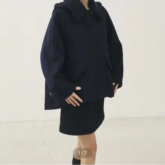 모한 캐시미어 후드 코트(RTW CASHMERE HOODED COAT)