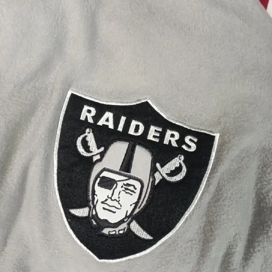 새제품급 올드스쿨 오리지날 NFL RAIDERS 레이더스 패딩 파카