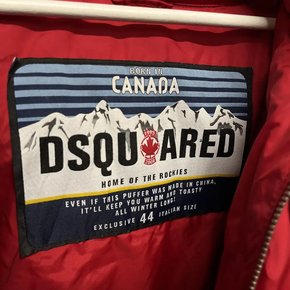 DSQUARED2 mauntain down jacket (2007F/W)