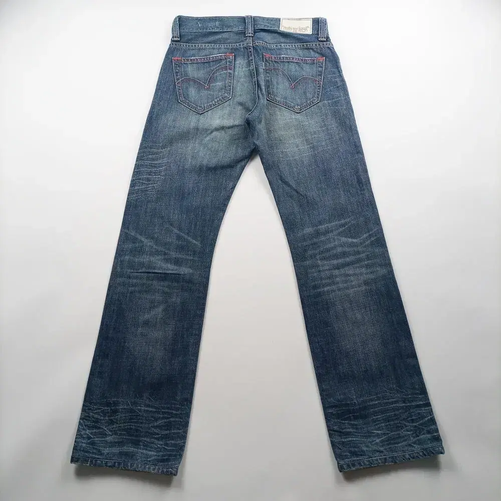 Levi's Jeans Size 30 Straight Wash Vintage Men's Denim Pants X7245