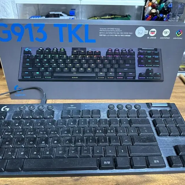 로지텍 g913 tkl 적축