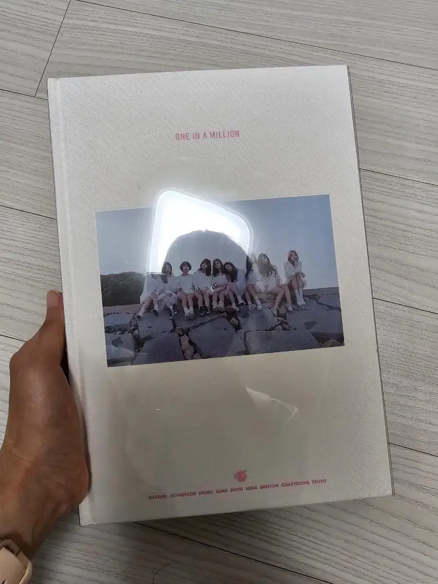 Twice, transfer the first photobook full set.